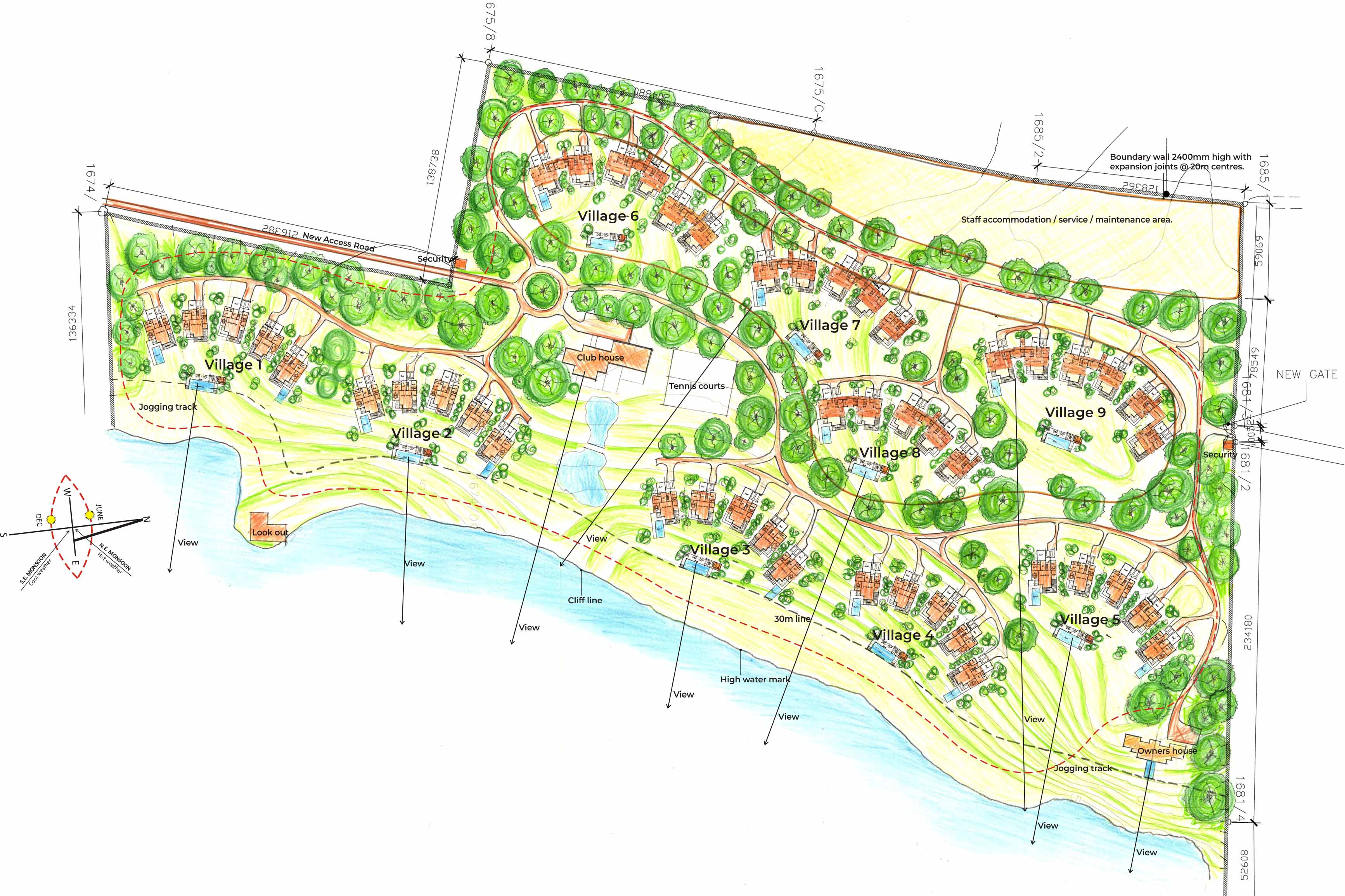 Johari Village Mombasa, Design Proposal 2009